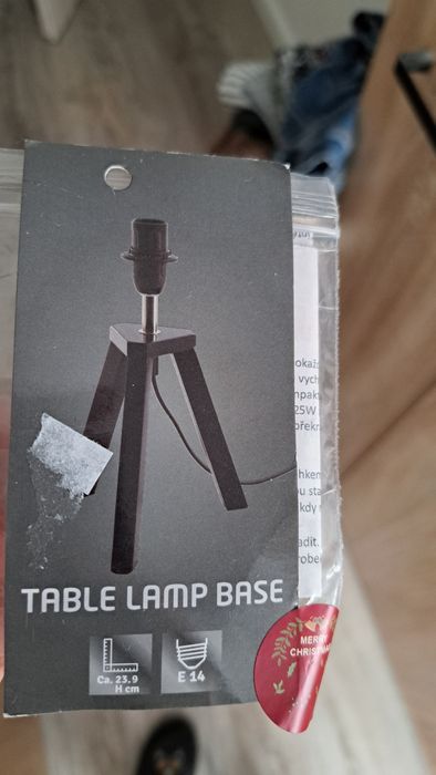 Lampka industrialna stołowa