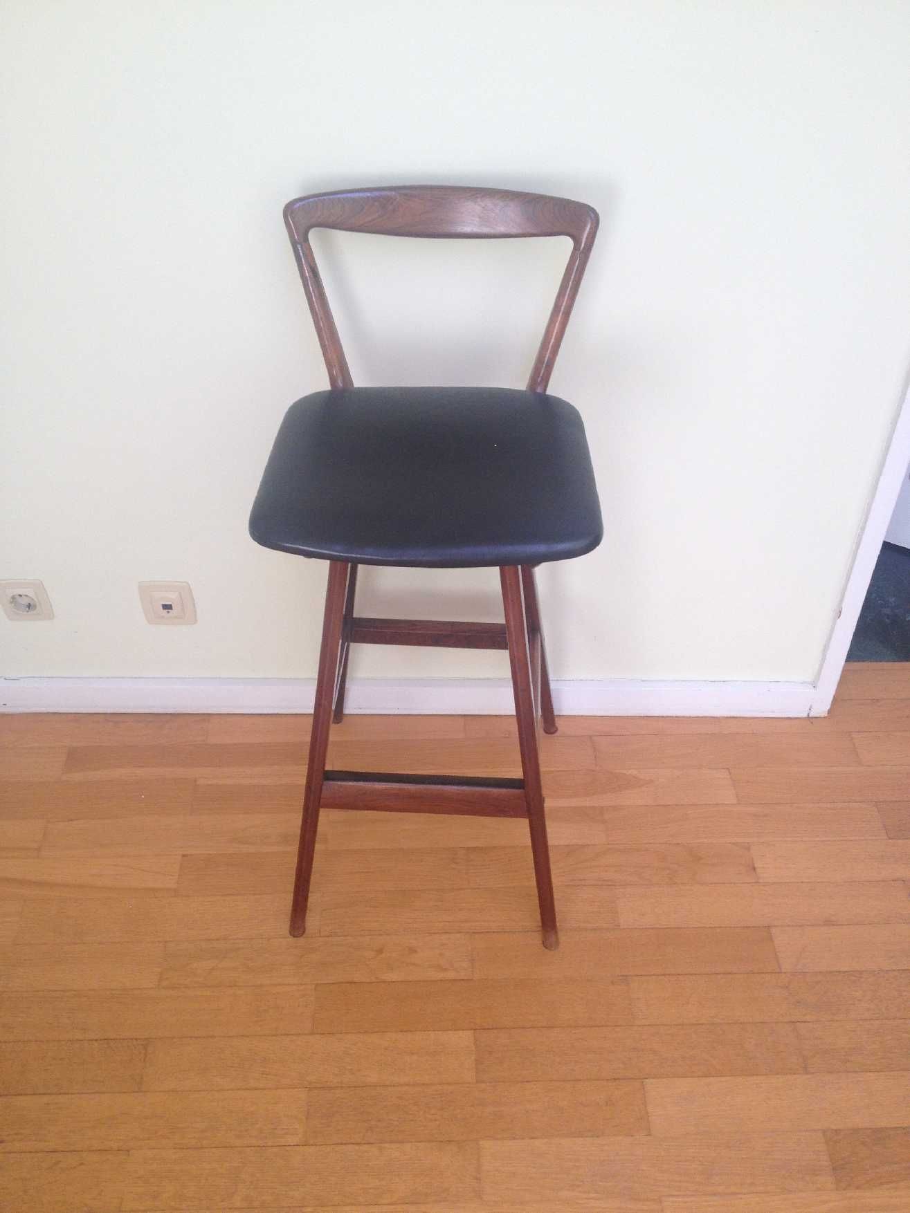 Danish Design. Banco bar Henry Rosengren Hansen em pau santo