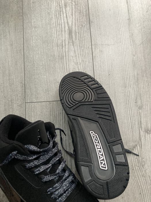 Jordan 3 black &