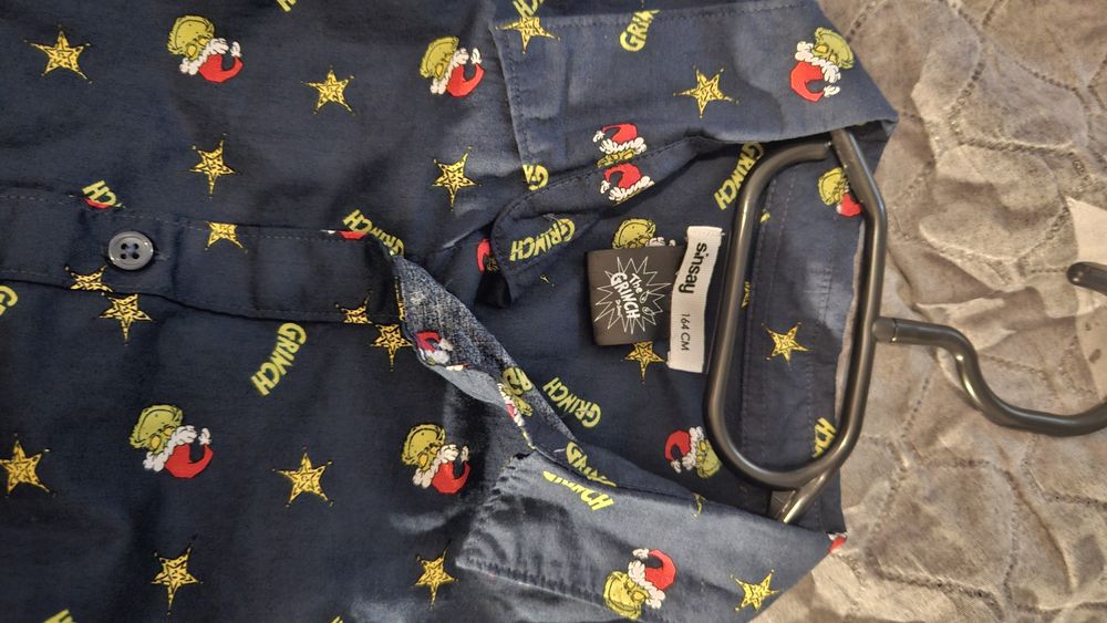 Koszula świąteczna Grinch Sinsay 164