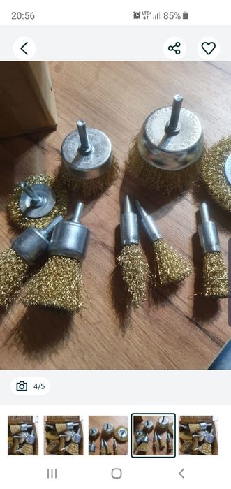 Zestaw szczotek do wkrętarki  wiertarki