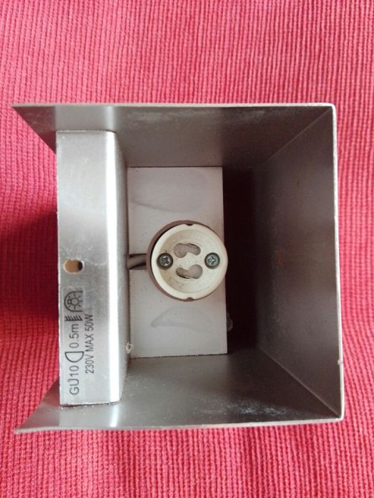 Candeeiro de Parede INOX GU10