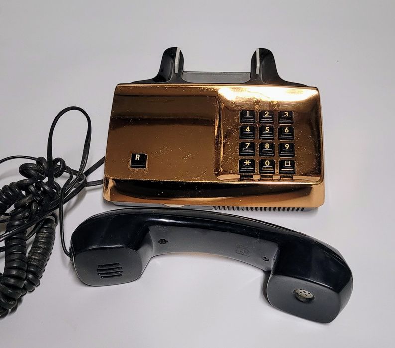 "Złoty" Telefon Vintage