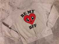 Krótka bluza H&M BFF 158/164