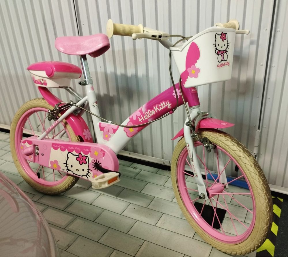 Bicicleta Hello Kitty