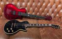 Michael Kelly Patriot Limited EMG   Stagg MIJ Les Paul Custom copy