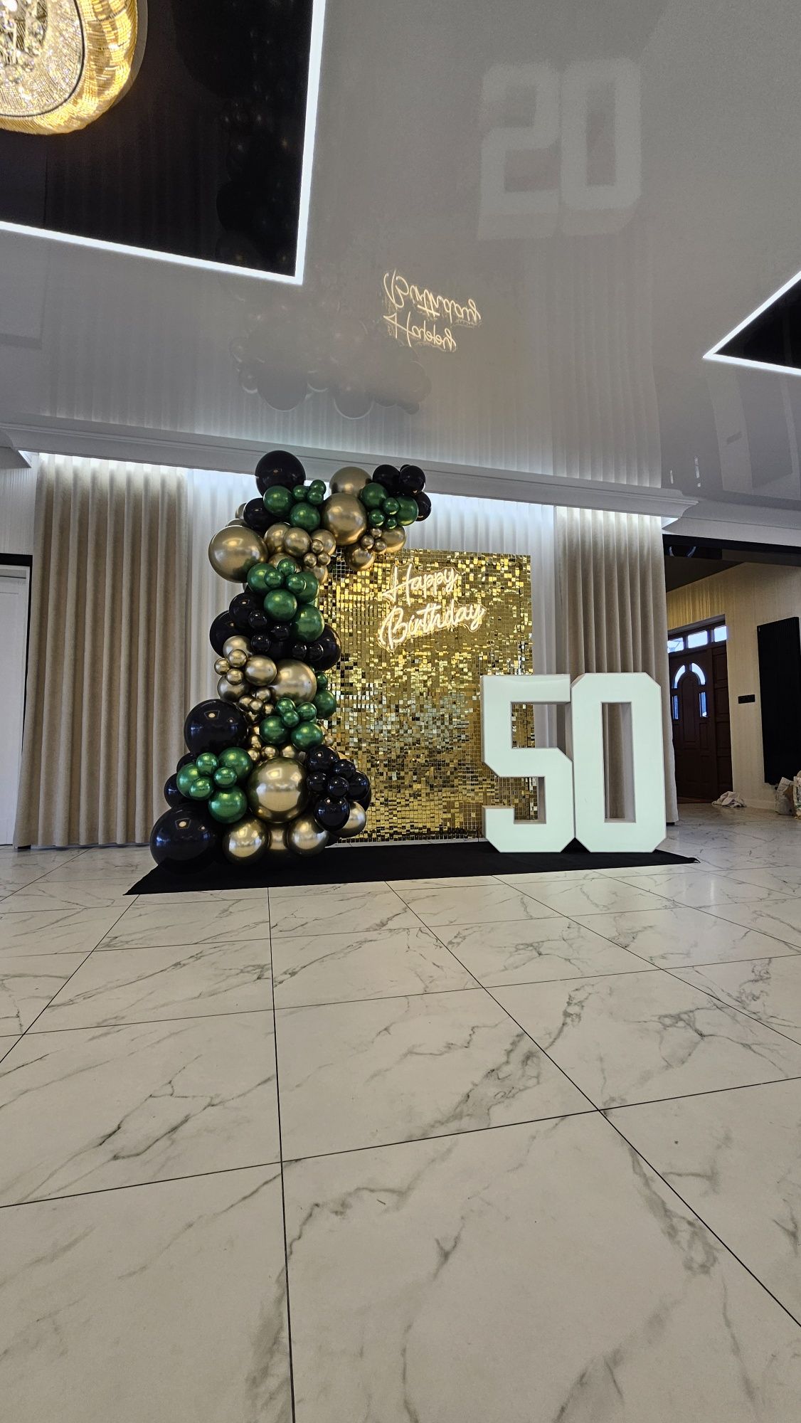Ścianka dekoracja balony girlanda