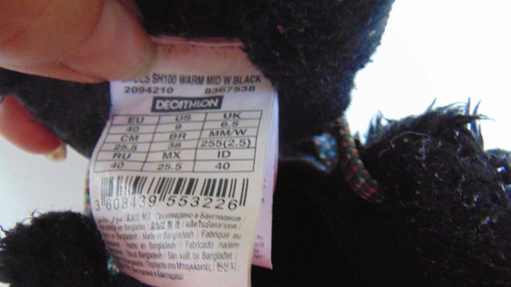 quechua waterproof roz uk6,5 eur 40 super ocieplane okazja