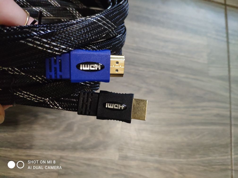 АКЦІІЯ!3х-метровий кабель HDMI з роз'ємом, що регулюється на 180 гр