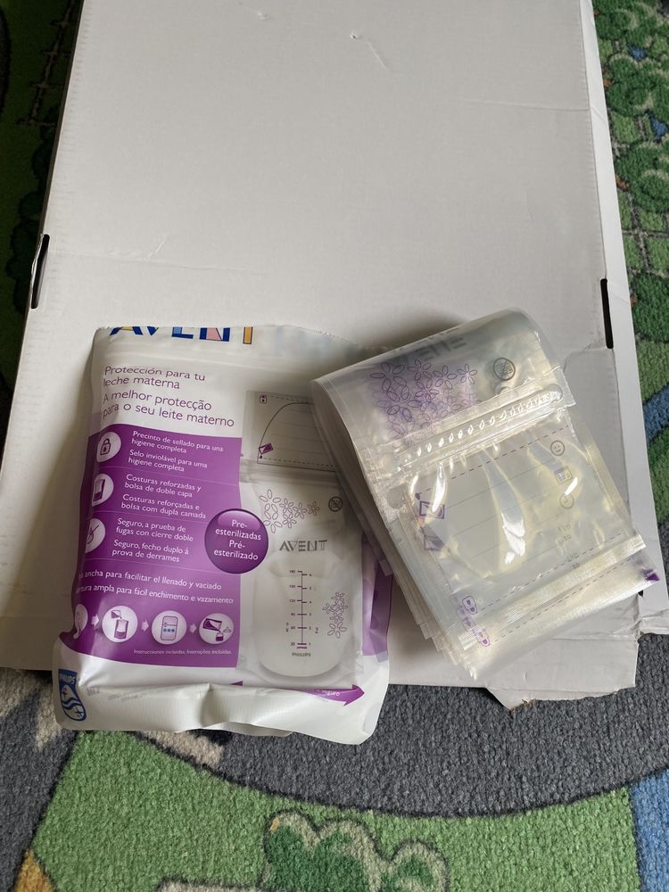 Пакети для зберігання грудного молока 18 шт Авент