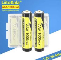 Минипальчиковые аккумуляторы AAA LiitoKala NI-Mh 1.2V 1000мАч Есть опт