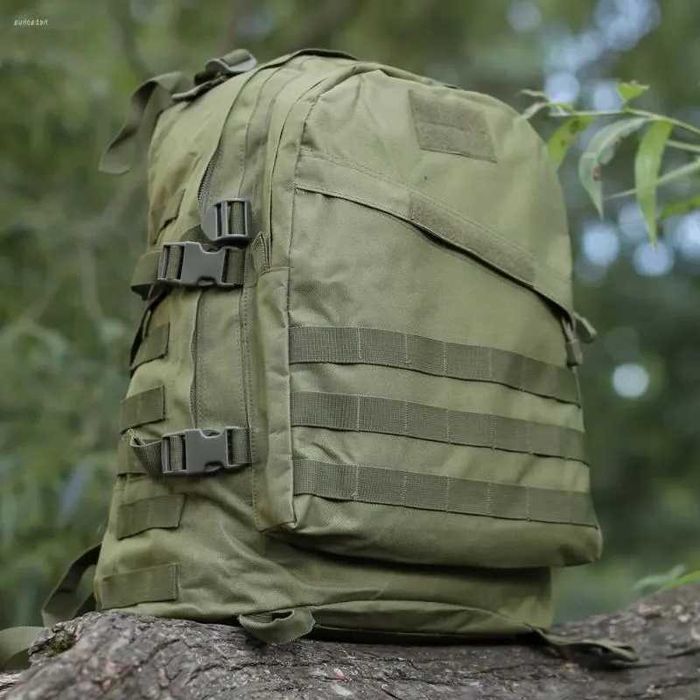 Рюкзак тактичний військовий 45л US Army Олива та Чорний