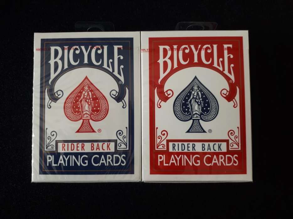 Baralhos de cartas Bicycle Novos e Selados (Rider back Vermelho)