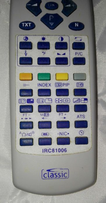 Telecomando Classic IRC81004 (Grundig) e IRC81006 (Samsung)