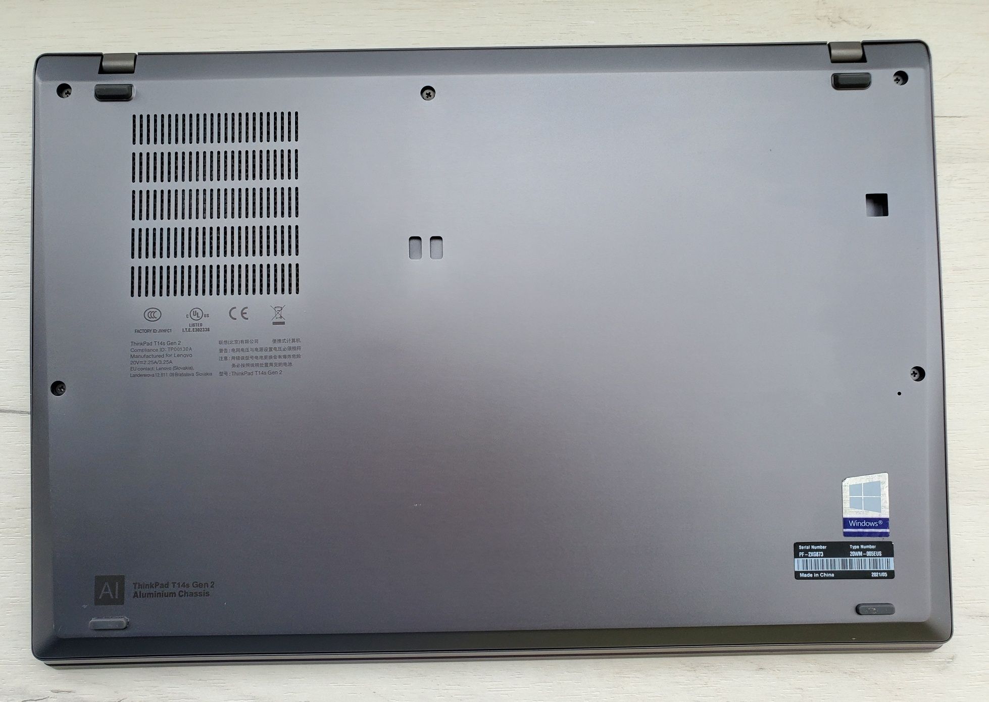 Lenovo ThinkPad T14s Gen 2 i5-1135G7 8/256GB Windows 11 2021 р
