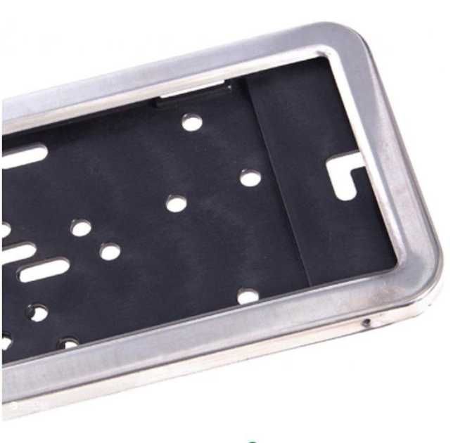 Рамка під номерний знак хром Elegant [EL 100 599] (шт) ОЛКС від 2шт