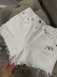 Жіночі білі шорти zara