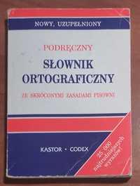 Podręczny Słownik Ortograficzny Ze Skróconymi Zasadami Pisowni