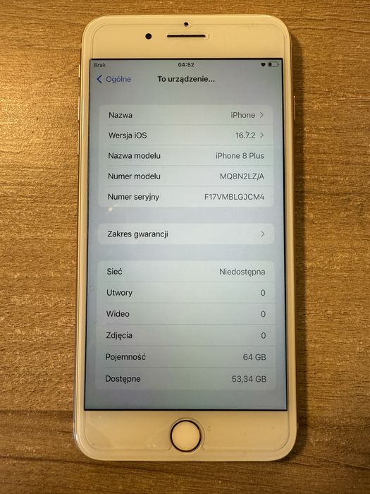 Iphone 8 plus 64GB