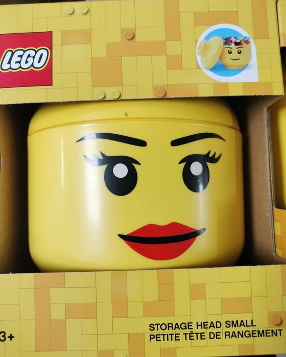LEGO pojemnik głowa mały