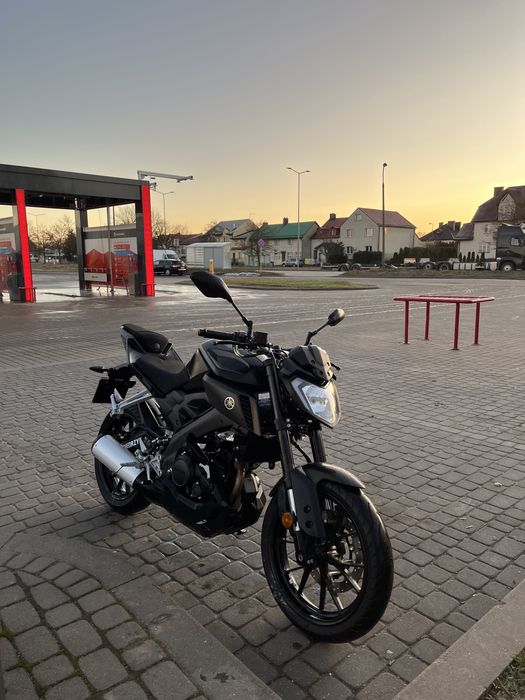 Yamaha MT125 ABS 2017r polski salon dodatki