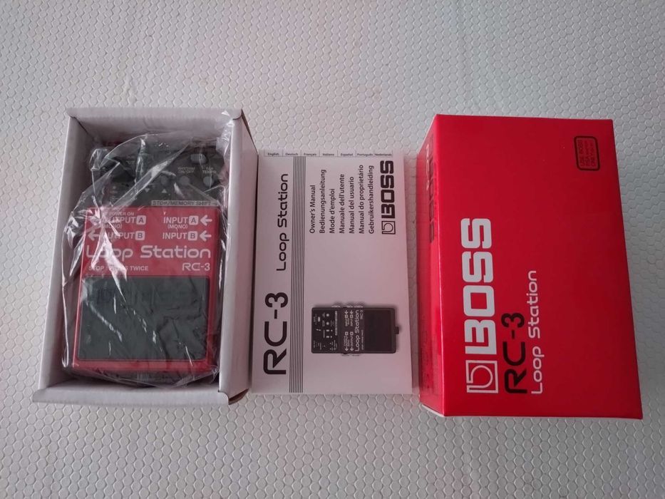 Pedal Boss RC-3 como novo