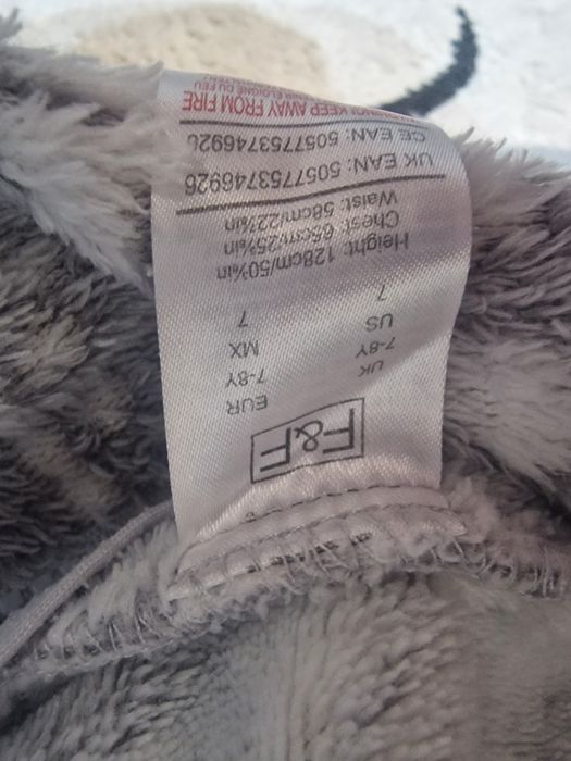 Kombinezon Ciepły mily pajac f&f 128 7-8 lat