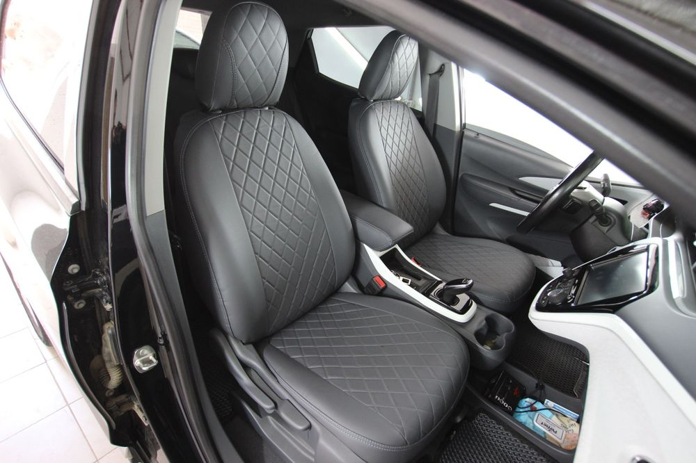 Модельные чехлы на сиденья комбинированные Premium сегмента + гарантия