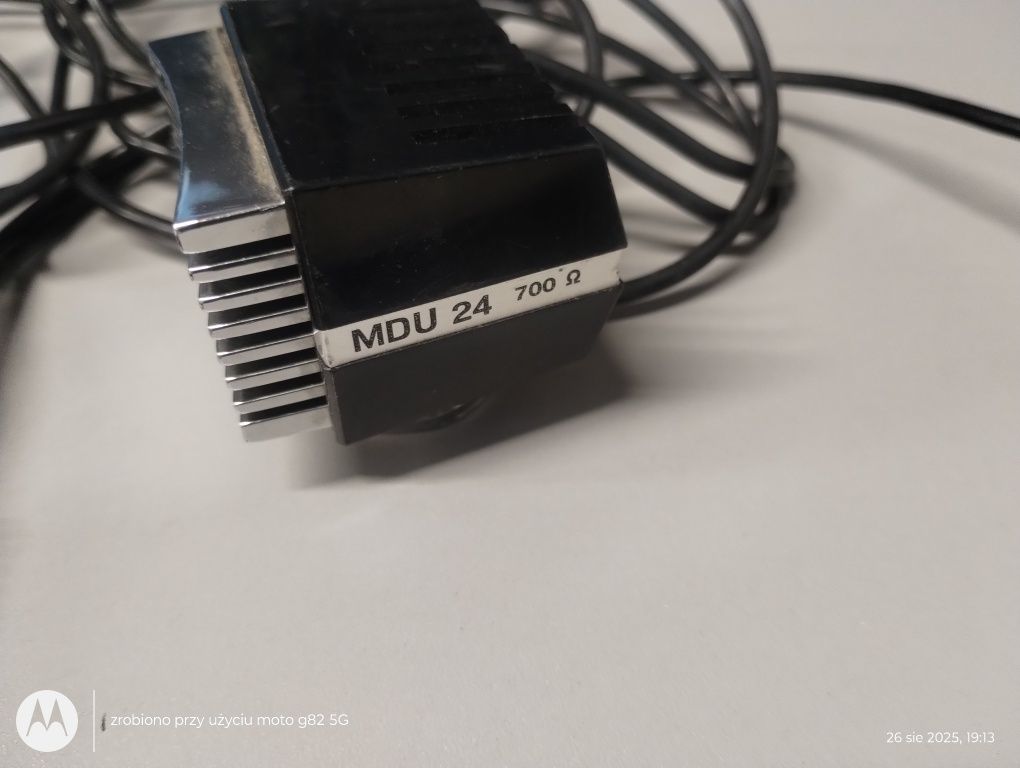 Mikrofony UNITRA MDU 24 Tonsil
