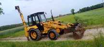 Koparko ładowarka Ford 655 sprowadzona z Danii, oryginał, jcb