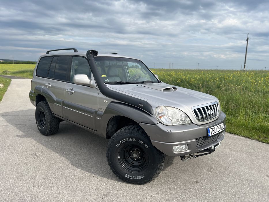 Hyundai TERRACAN OFFROAD*Lift*wyciągarka*MT32”*zdrowa rama