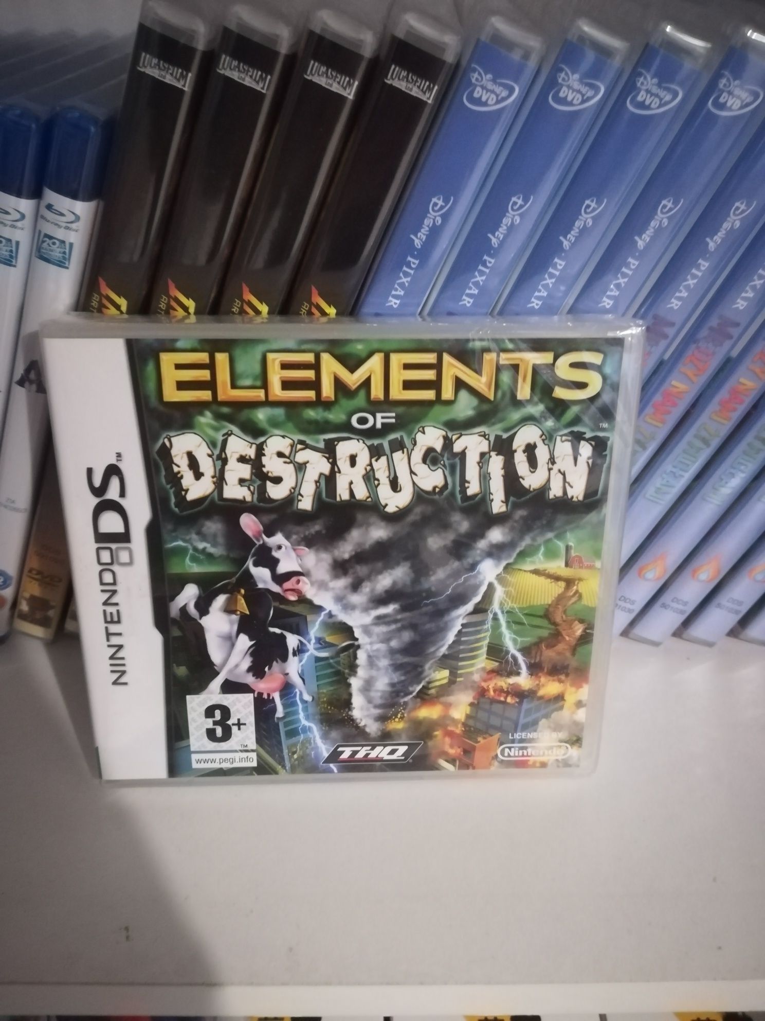 Elements of destruction nowa folia Nintendo DS