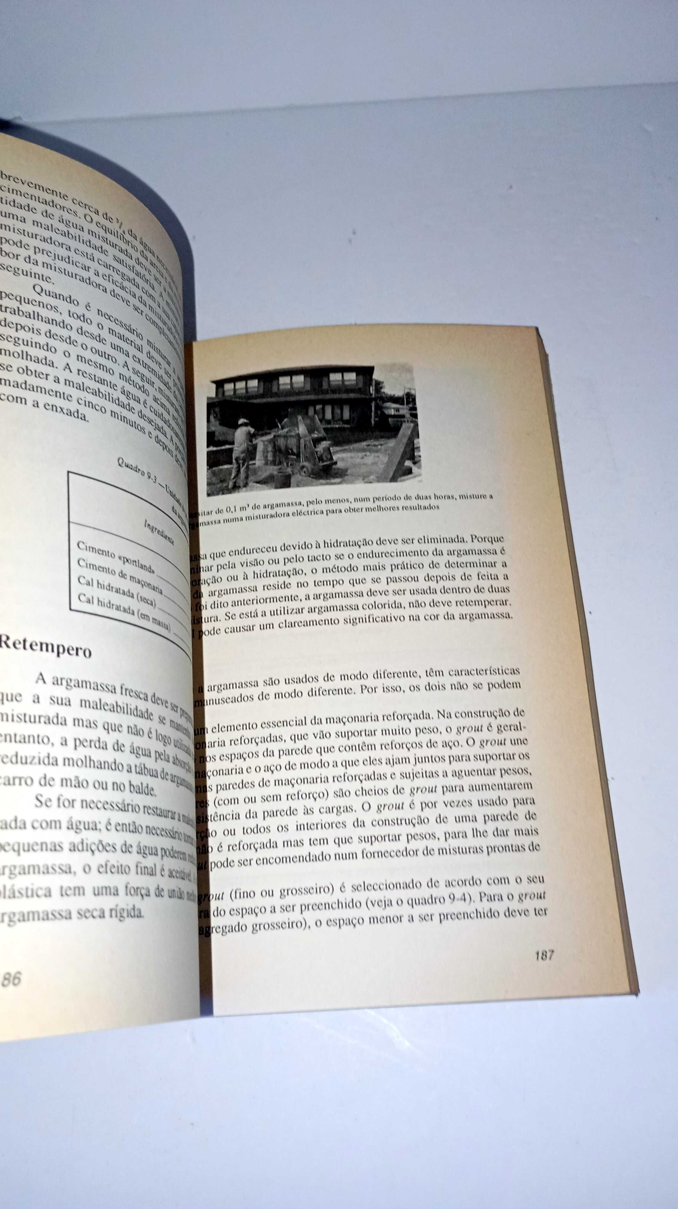 Como construir com Betão, tijolos e Pedras