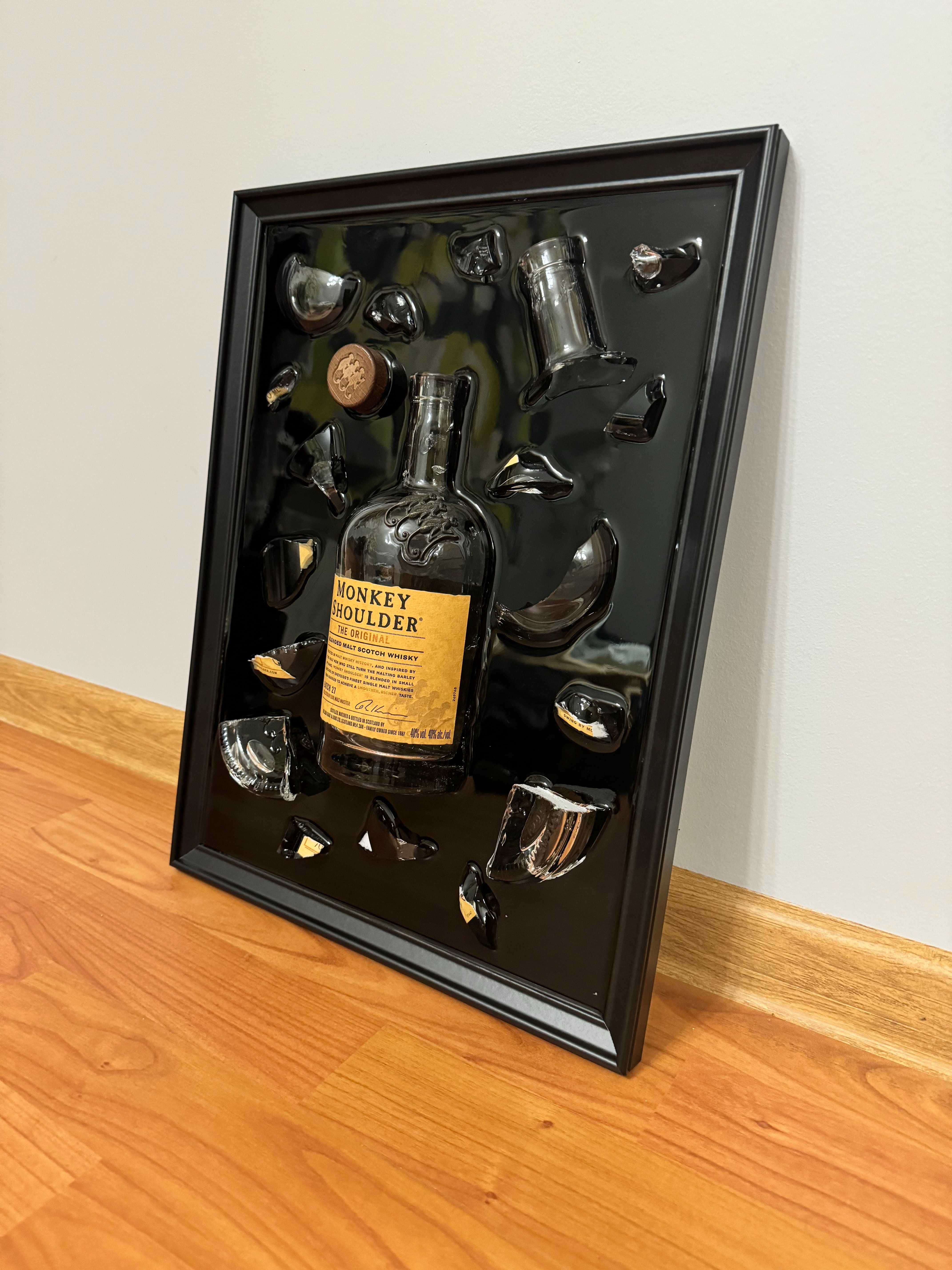 Obraz Monkey Shoulder w ramie
