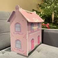 Domek dla lalek sylvanian myszek maileg dom różowy drewninany