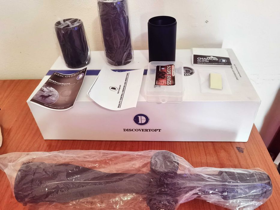 Mira telescópica Discovery Ed Elr 5 40 56 FFP, Lentes Japonesas