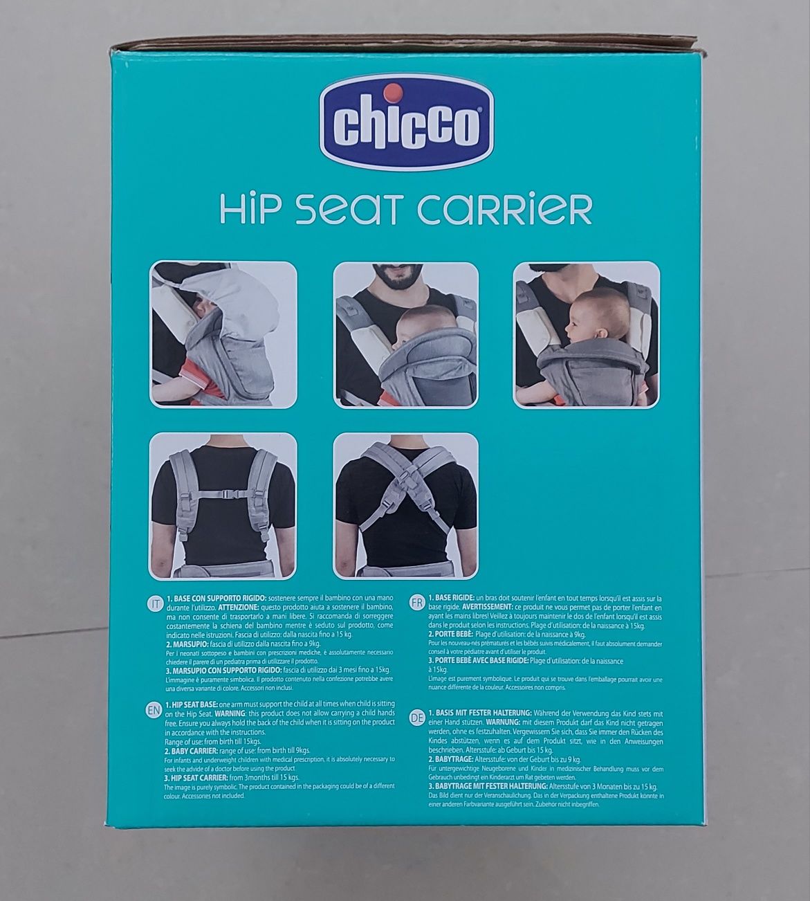 Chicco Hip Seat Carrier 3 em 1