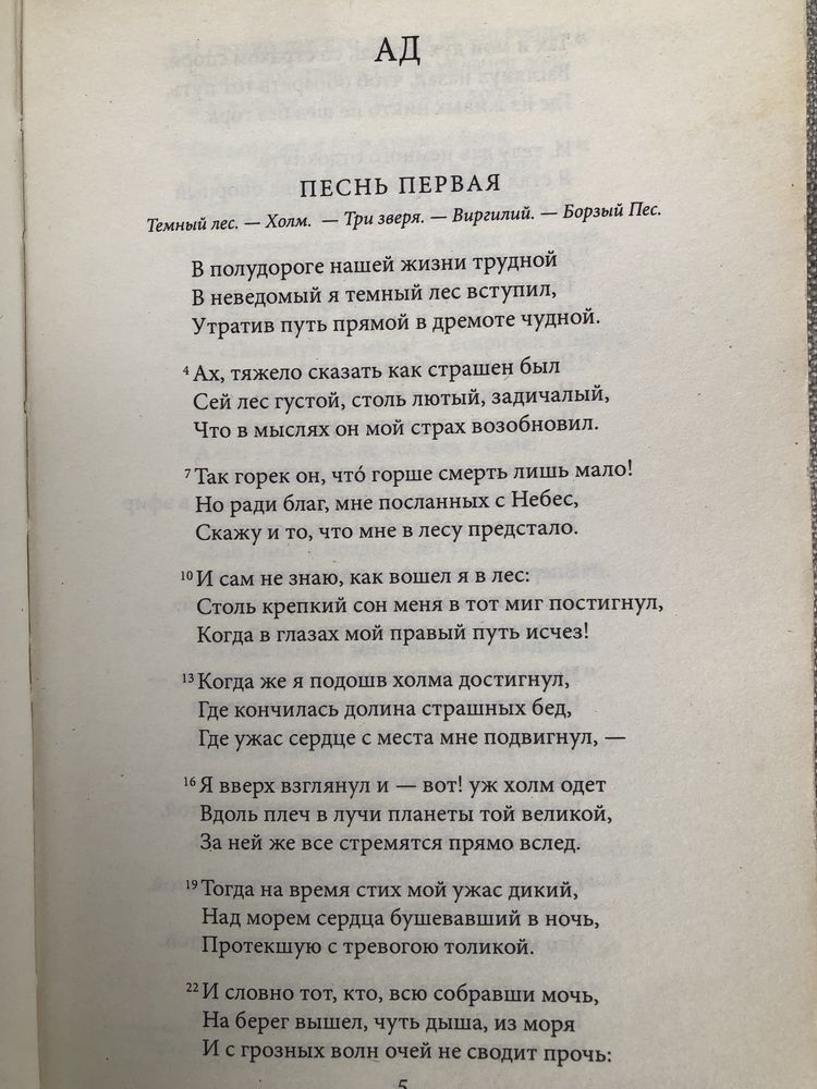 Божественная комедия. Данте Алигъери. Перевод Д. Минаева.