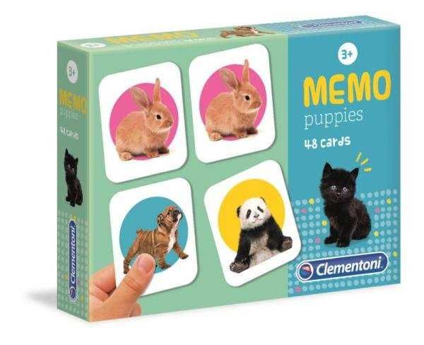 CLEMENTONI 18084 Memo PUPPIES zwierzątka