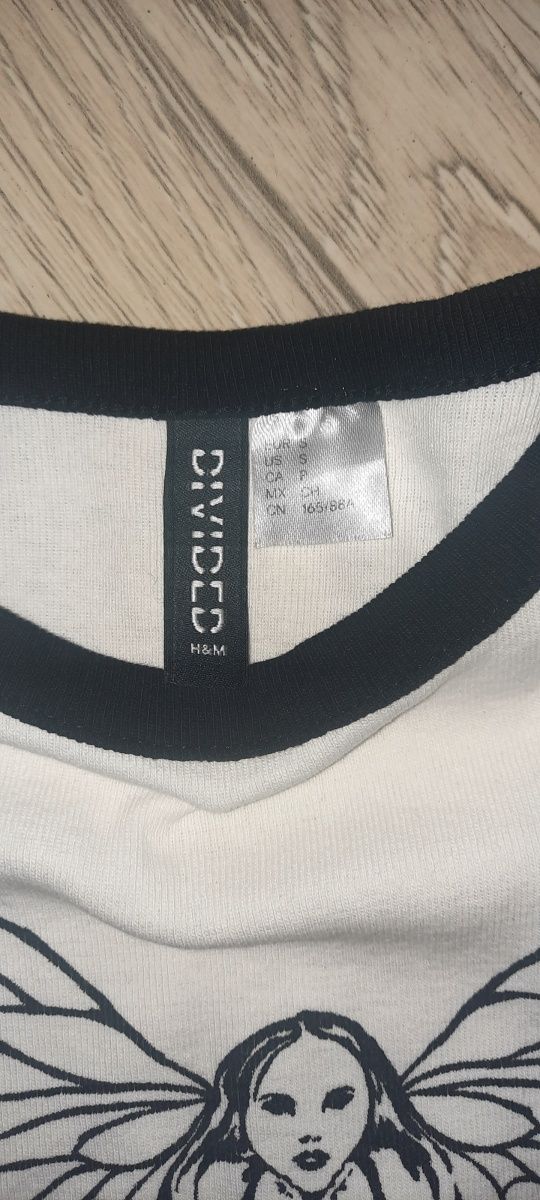 Koszulka biała h&m