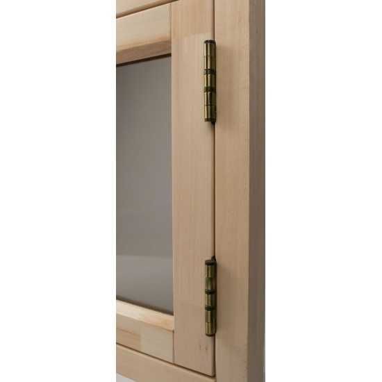 Окно для сауны Tesli "Эко" поворотное 600 х 500