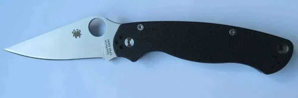 nóż folder spyderco Paramilitary 2 czarny z kaburą