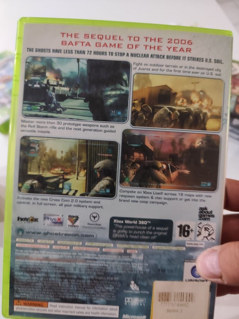 Tom Clancy's Ghost Recon Advanced Warfighter 2 xbox360 series x  one s
