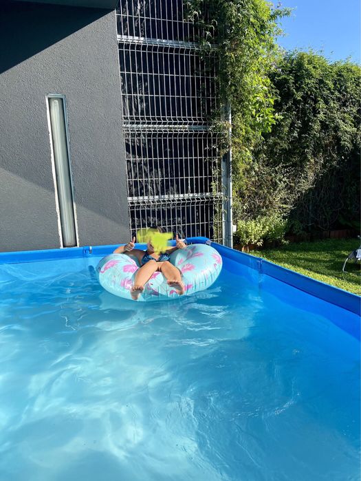 Piscina bestway com filtro de areia