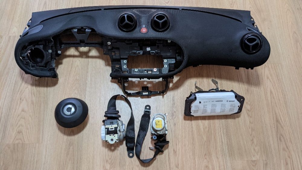 Conjunto Kit Airbags Smart ForTwo Tablier Original