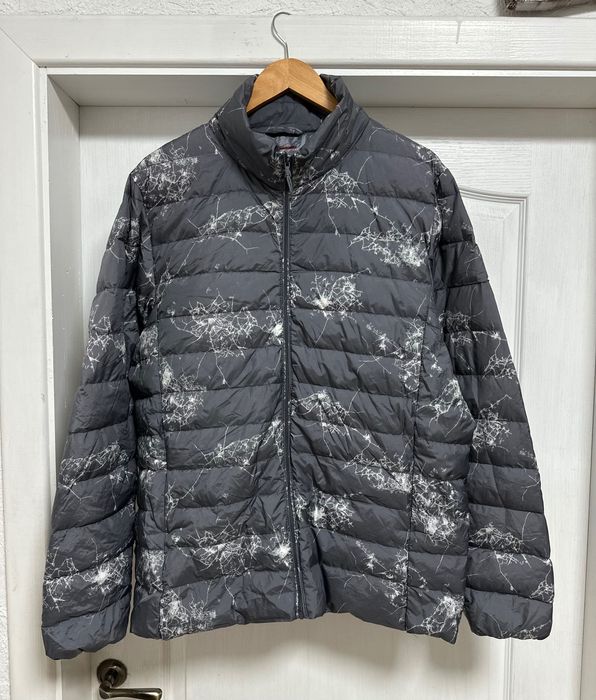 Микро пуховик ХХЛ размер легкий uniqlo на осень