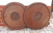 Tampos de madeira