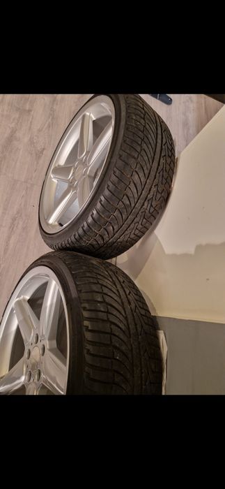 Felgi AC SCHNITZER 22 BMW 5x120 z oponami, oryginalne.