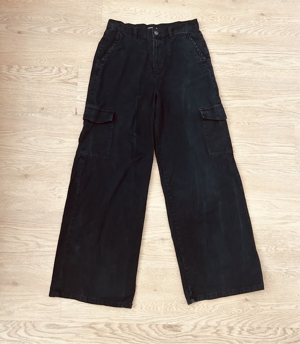 Штани джинси cropp y2k cargo sk8 карго