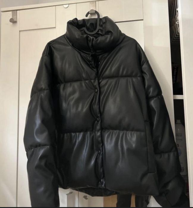 Casaco puffer preto